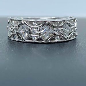 Tacori IV Diamonique Epiphany Crescent Ring
